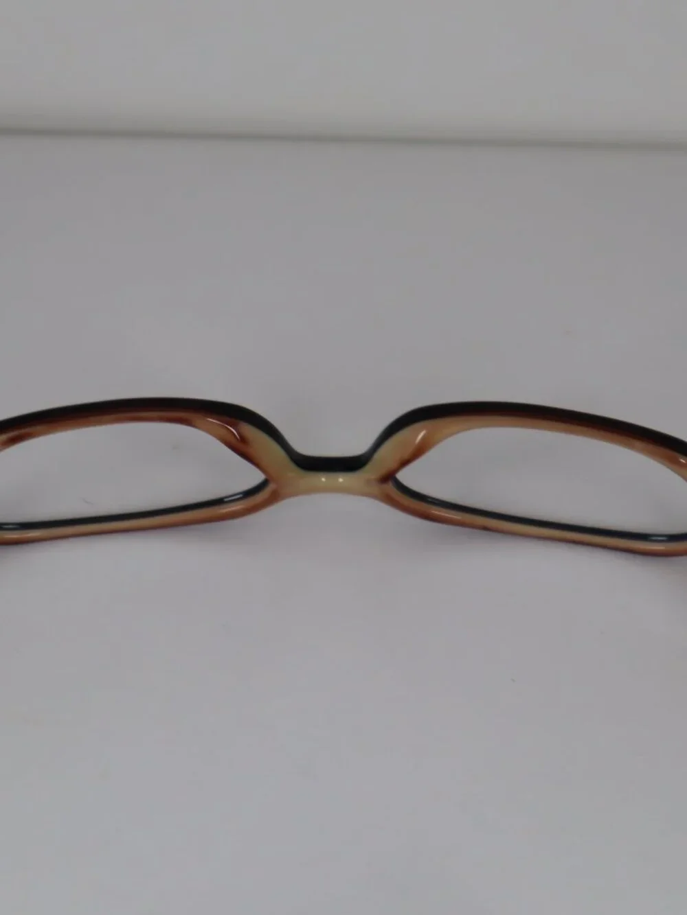 Vintage Chanel 3053 C. 711 Brown Oval CC Logo Eyeglasses Frames 49-17-135mm